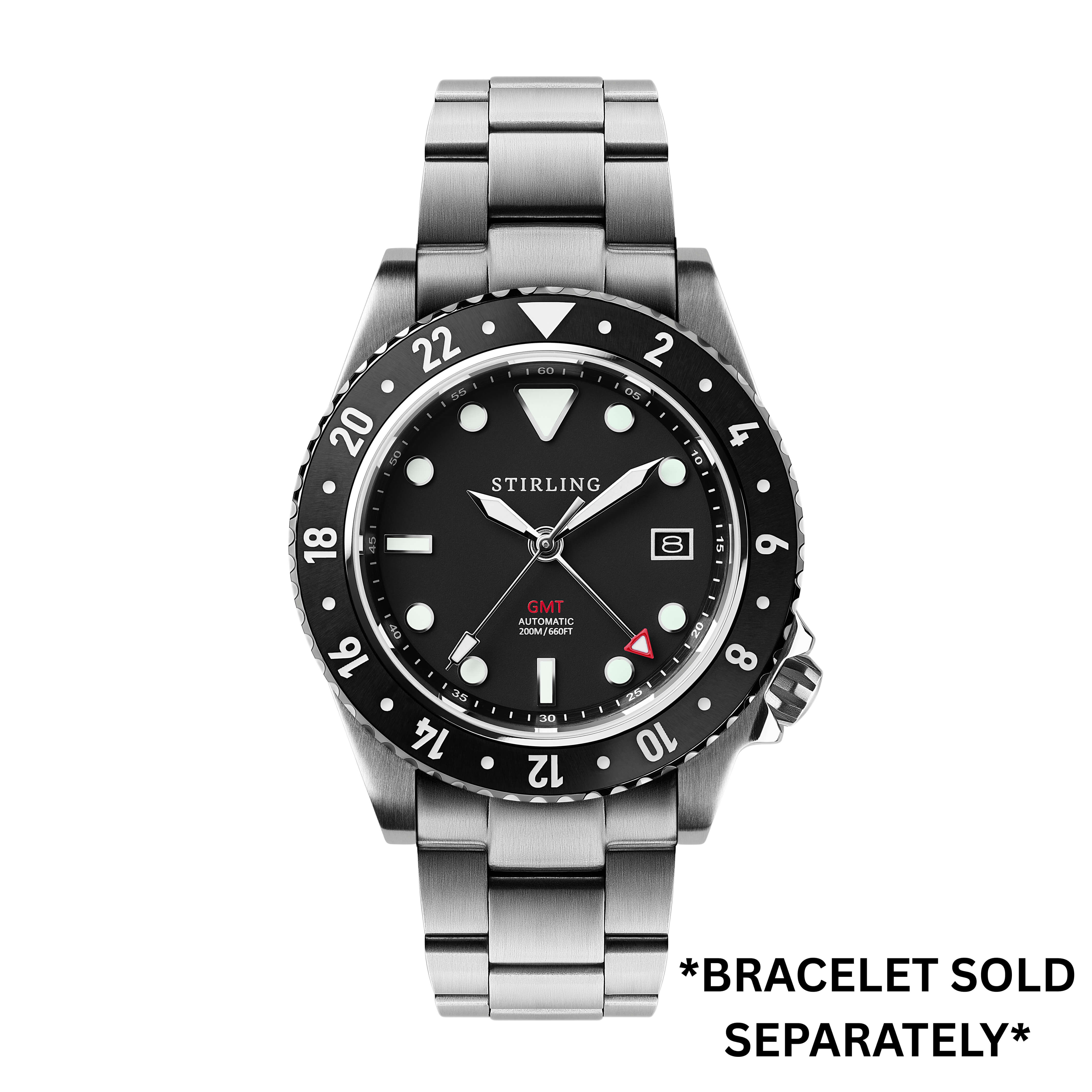 Durrant GMT - Steel – Stirling Timepieces