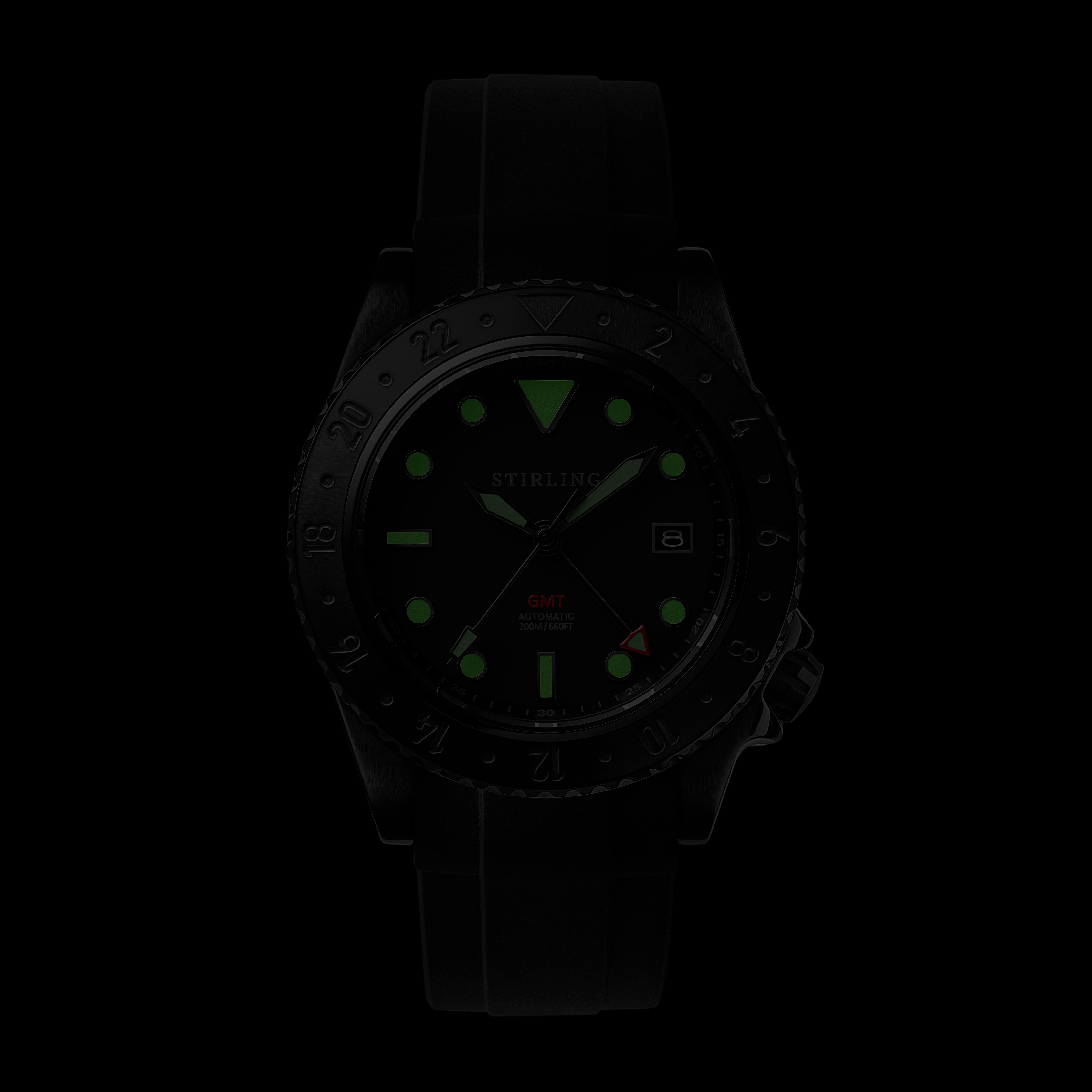 Durrant GMT - Black – Stirling Timepieces
