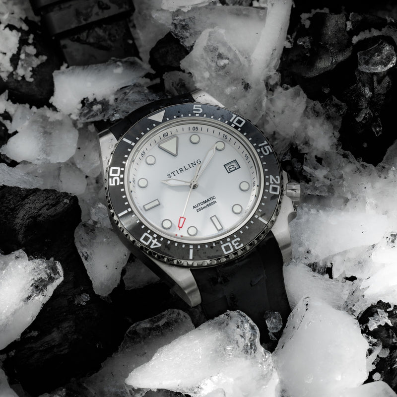 Durrant - Arctic White/Steel – Stirling Timepieces