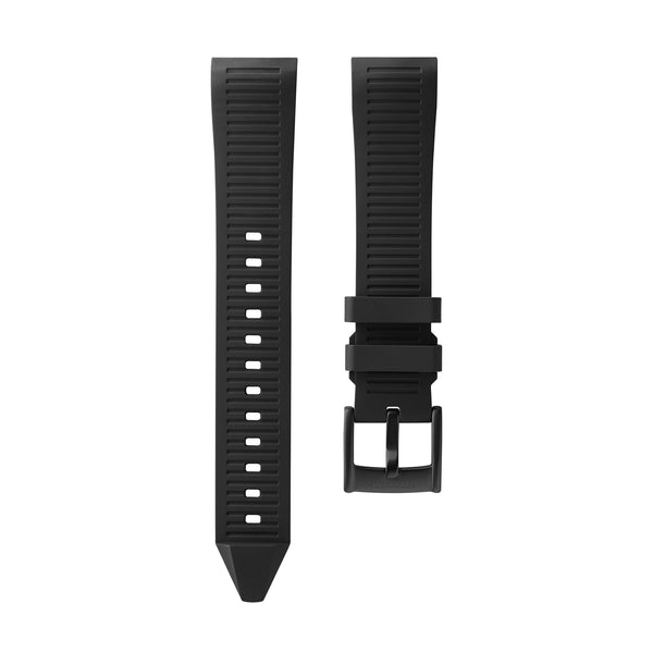 Replacement Fraser Black Rubber Strap With DLC Buckle
