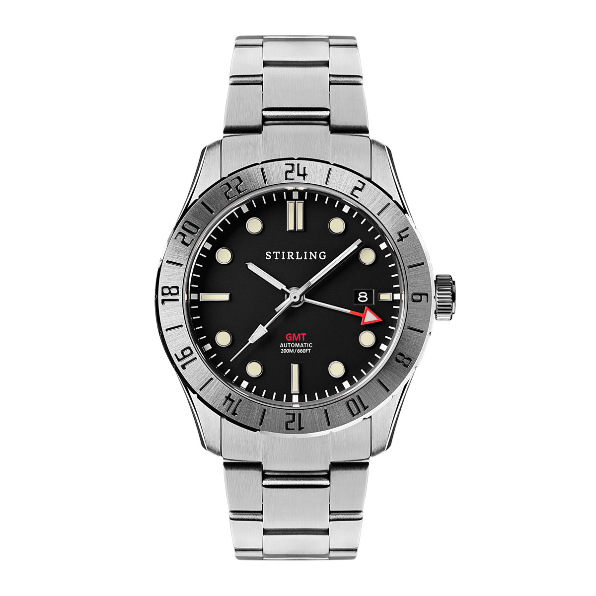 セラミカ ブラック 腕時計　自動巻き　GMT セラミカ ブラック 腕時計 自動巻き GMT