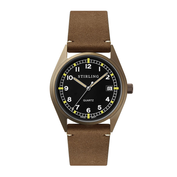 Men's Aviator Watch with Canvas Strap - Peugeot Watches